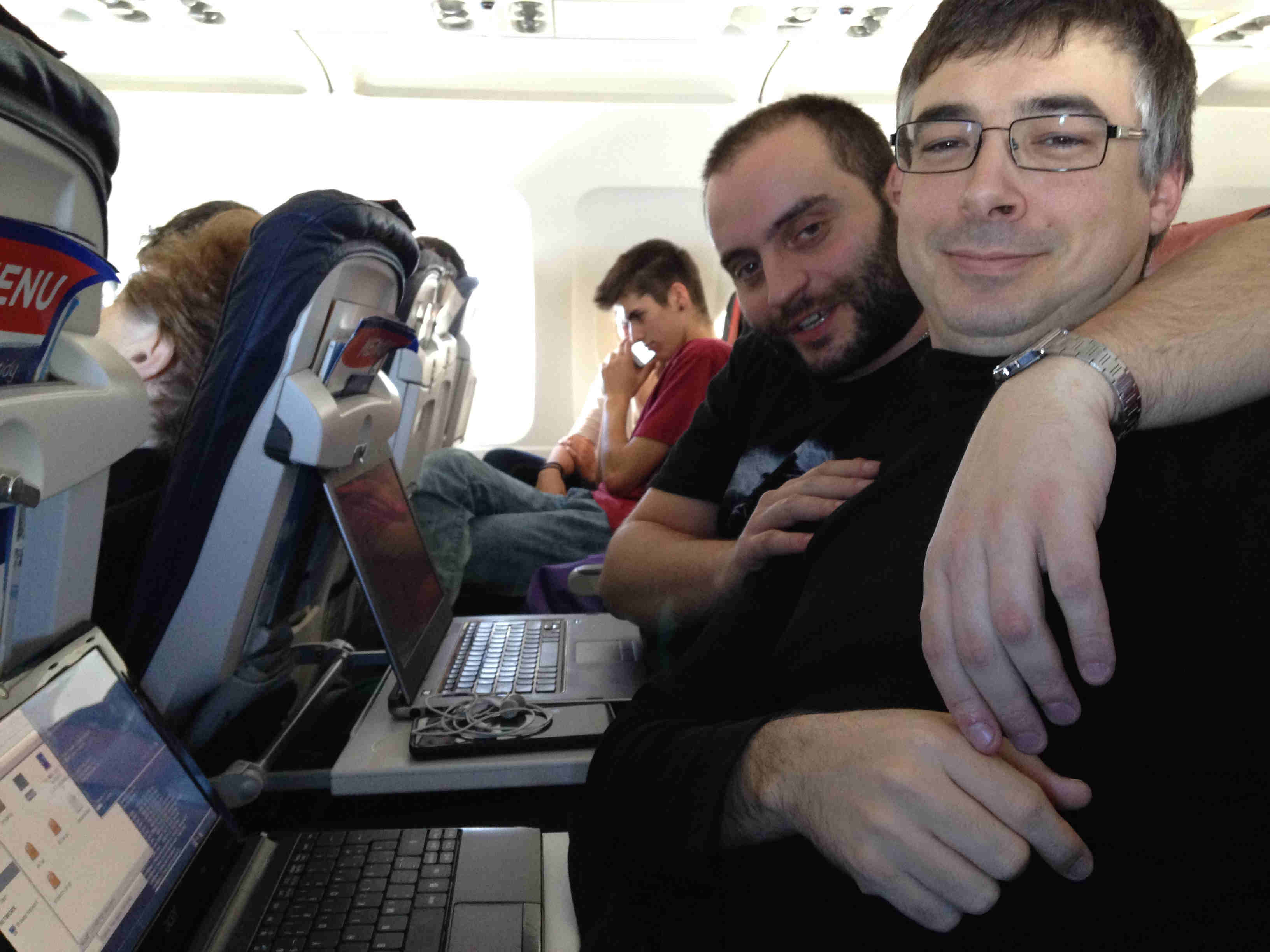 @xarellano y @flametes compartiendo configuraciones