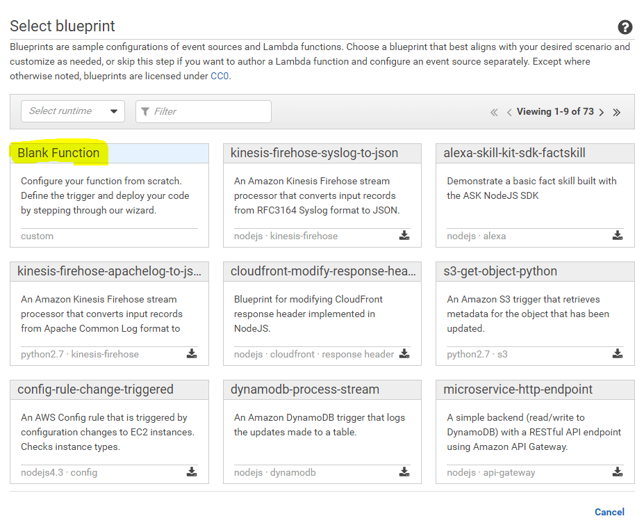 AWS Lambda Function